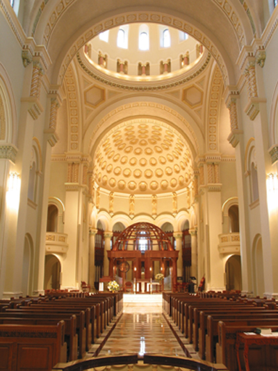 Monastery Immaculate Conception Church in Ferdinand, Indiana