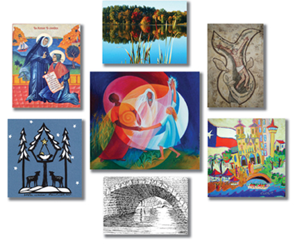 Collage of artwork