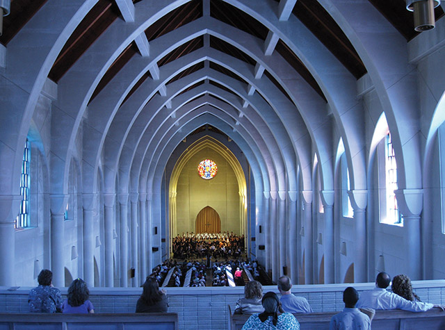 The Abbey Church at the Monastery of the Holy Spirit 