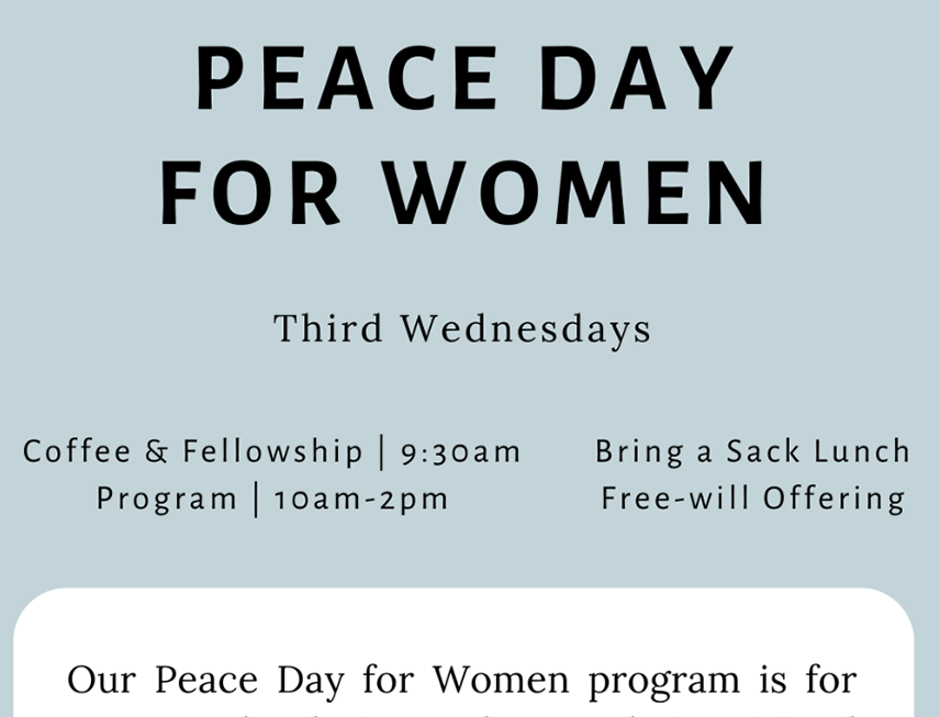 Peace Day for Women