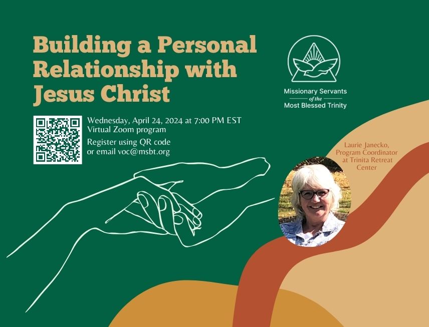 Building a Personal Relationship with Jesus Christ - Virtual Event